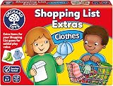 Orchard Toys Shopping List Extras Pack Clothes Add On Game 3-7