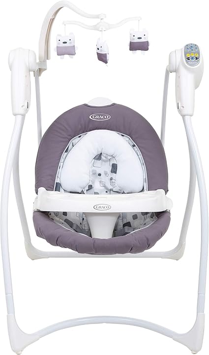 graco baby delight swing block alphabet