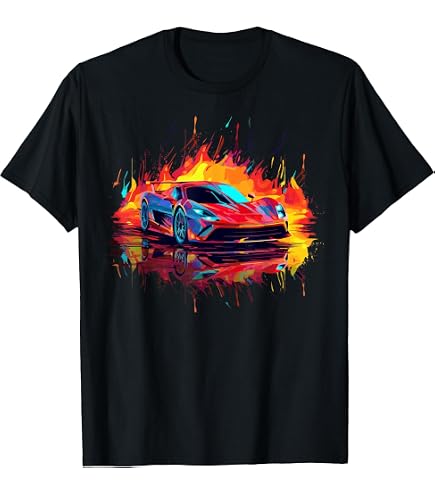 Amazon.com: The Best Supercar Racing Fan on The Planet. T-Shirt