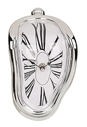 Out of the blue Reloj de plástico, Derretido de Dali, 18x13cm 