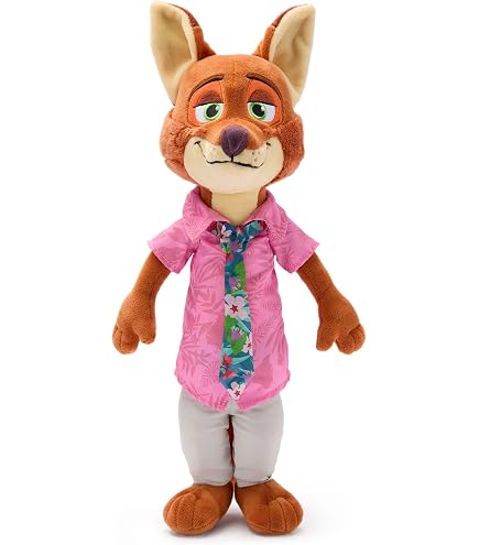 Amazon.com: Disney Nick Wilde Plush – Zootopia – Small 11 Inches