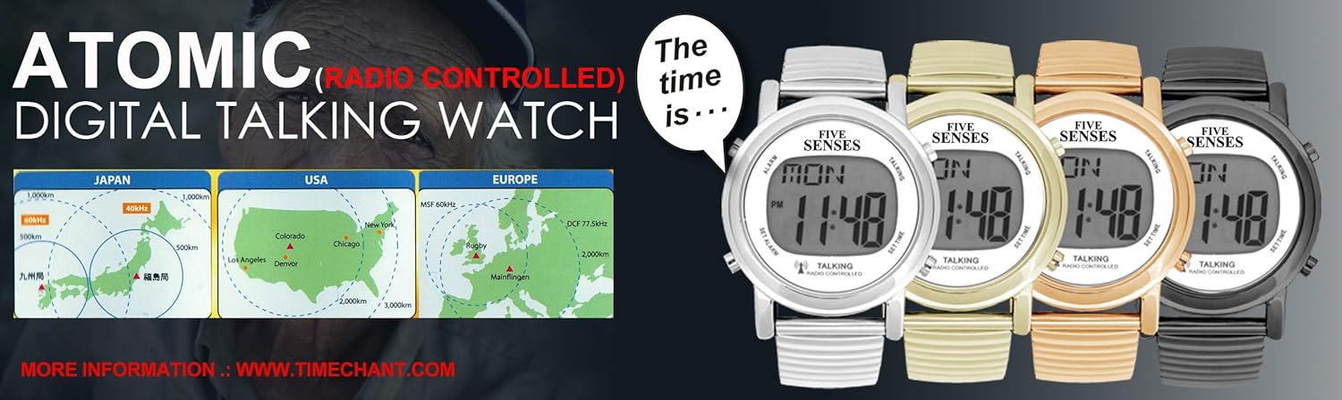 big digit talking watch