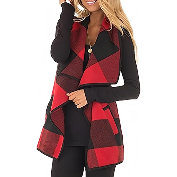 Womens Relaxed Sleeveless Blazer Black – Artoft