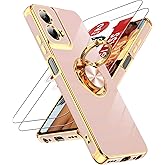 LeYi for Moto-G-Play-2024-Case [Not Fit G 5G 2024]: with 2 PCS Screen Protector, 360° Rotatable Ring Holder, Magnetic Kicksta