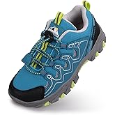 UOVO Boys Girls Kids Sneakers Hiking Running Outdoor Walking Tennis Shoes Waterproof Non Slip Fashion Sneakers(Little/Big Kids