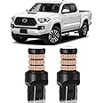 MEALAM Amber Yellow 7443 7444 7440 T20 LED Bulbs with Projector Front/Rear Turn Signal Blinker Lights Compatible with 2016 2017 2018 2019 2020 2021 Toyota Tacoma, Pack of 2