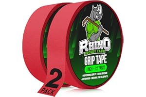 RHINO HOCKEY TAPE, Hockey Tape, Hockey Grip Tape Sports Tape, Field Hockey Grip Tape, Lacrosse Stick Tape, Bat Grip Tape, Hockey Gifts, Cloth Tape, Fabric Tape, Gym, Pull up bar Tape, Hockey Stuff