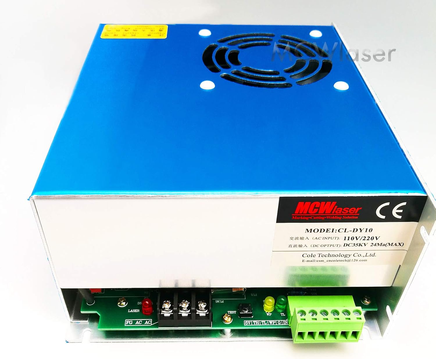 MCWlaser 80W CO2 Laser Power Supply DY10 for 75W 90W RECI W1/S1 CO2 Laser Glass Tube CO2 Laser Engraver Cutter 220V - Image 3