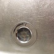 Abflußsieb Edelstahl Küche Waschbecken Spüle Sieb Abfluss-Sieb 7.7 CM