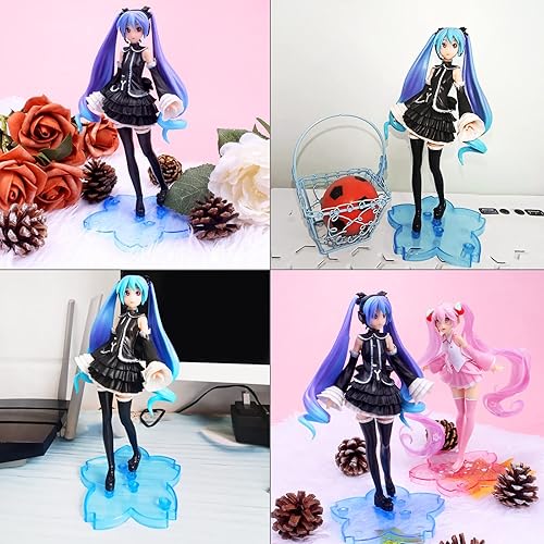 PSMILE Hatsune Miku Figure Black Dress Princess Exquisite