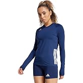 adidas Womens Hilo Long Sleeve Volleyball Jersey Volleyball Casual - Black