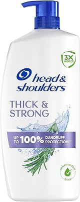 Head & Shoulders Thick & Strong Anti-Dandruff Shampoo 800ml XXL Pump view 2