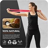 Active 100 Resistance Bands Set of 5 – Color Coded Latex Exercise Kit view 2