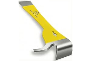Apis Tactical Type 2 Hive Tool, 3.5mm Thick Heat Treated Stainless Steel for Durability & Strength - Beekeeper Tools for Prying, Lifting & Scraping - Beekeeping Supplies