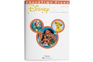 ChordTime Piano: Disney - Level 2B | Piano Sheet Music with Easy Disney Arrangements | Songbook with Classic and Modern Disne