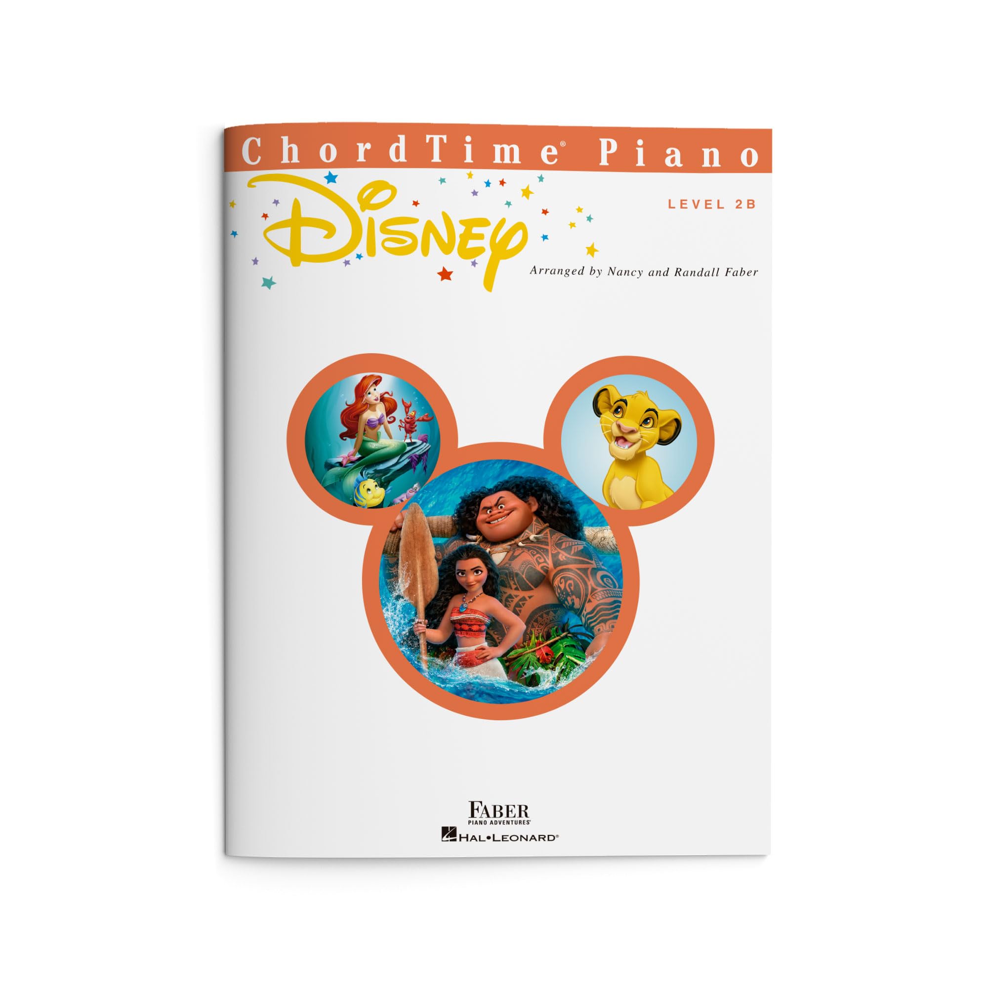 ChordTime Piano Disney – Piano Sheet Music | 10 Disney Songs from Moana, The Lion King, Beauty and the Beast & More | Easy Arrangements for Level 2B ... Piano Adventures: Level 2b - 9 Favorites