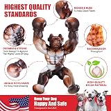 Zinbo Dog Toys for Aggressive Chewers Durable Nylon Bone Large Beef Flavor view 3