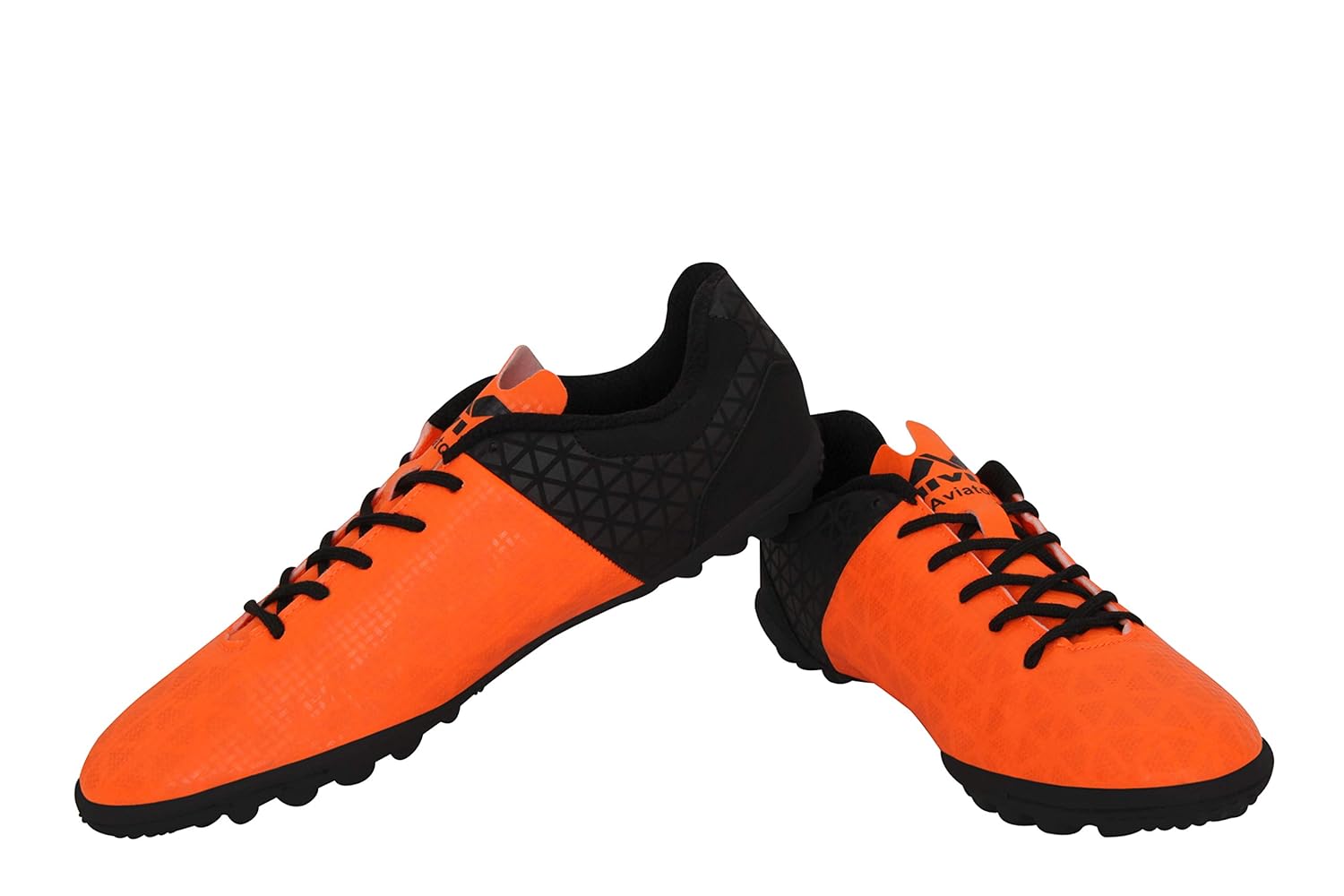 Buy Nivia 1027OB Synthetic Aviator Football Shoes, UK 7 (Orange) Online at Low Prices in India 
