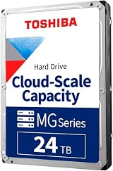 Toshiba MG11ACA24TE 24TB Enterprise 3.5" SATA HDD 7200 RPM 550TB/yr