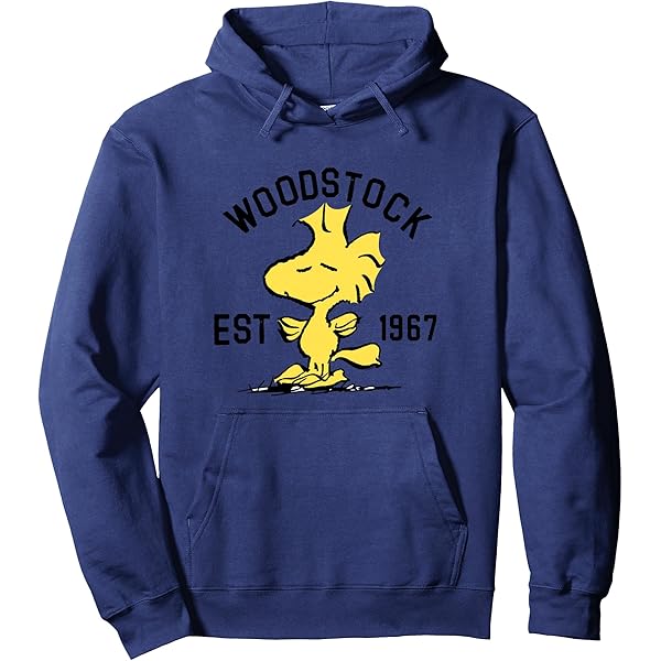 Amazon.com: Peanuts Woodstock Zip Hoodie : Clothing, Shoes & Jewelry