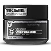 The Beard Struggle Warrior’s Beard Balm - Platinum Collection, Vanir's Wisdom - Non-Greasy Low-Hold Formula, Luxurious Cologne-Grade Fragrances 100% Natural and Plant-Based Ingredients - 50g