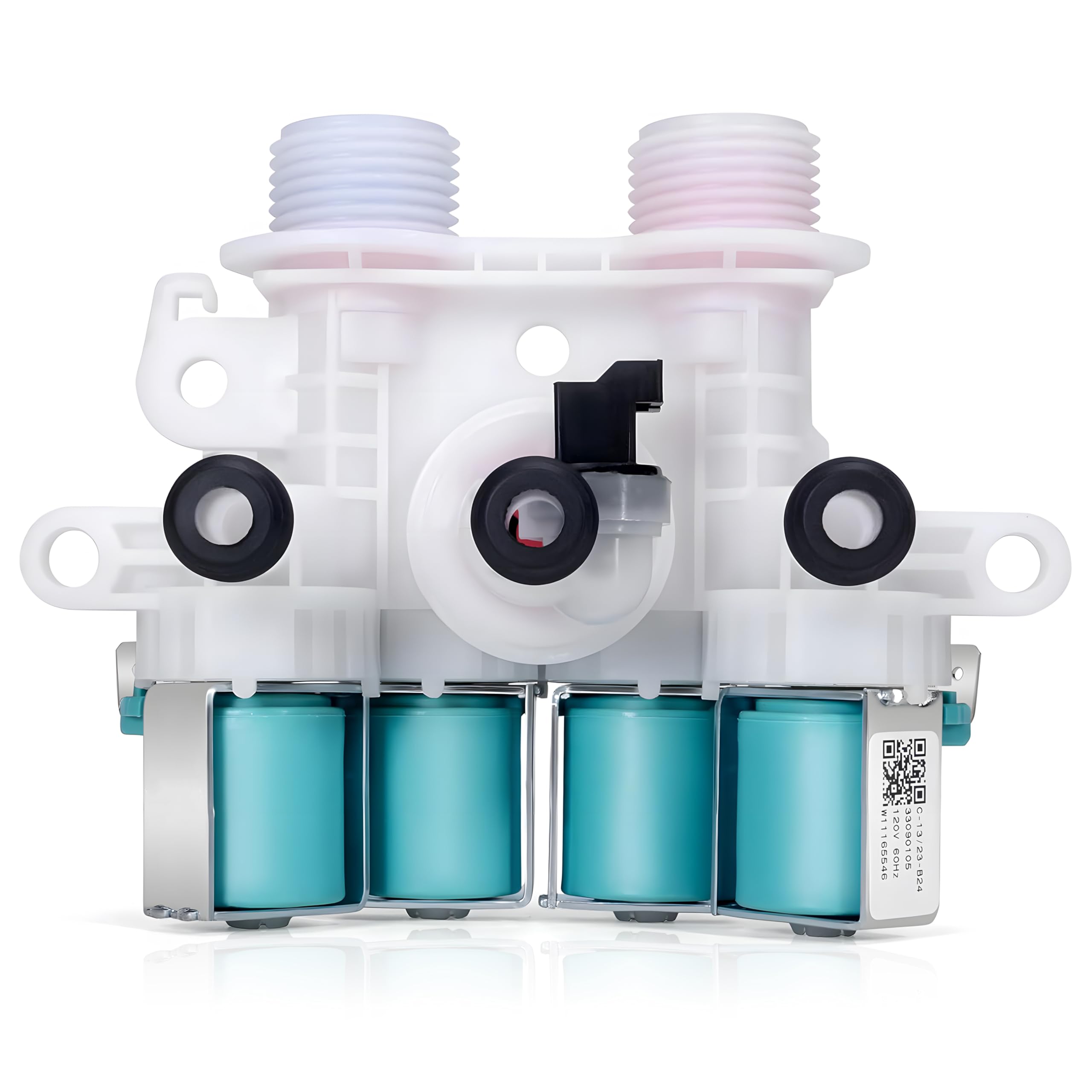 Photo 1 of For Whirlpool Cabrio WTW8500DR2 WTW8500DC2 WTW7500GC0 WTW7500GW0 WTW8500DC0 WTW5105HW0 WTW5105HW1 WTW7500GC2 WTW7500GW2 WTW8500DC5 WTW7500GW WTW8500DW WTW8500DW1 Replaces Washer Water Inlet Valve