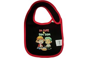ANIMEPARENTS Anime Baby Bibs, 1PC Cotton Baby Bibs for Drooling and Teething, Unisex Baby Drool Bib for Boys Girls, Gift for Anime Lovers