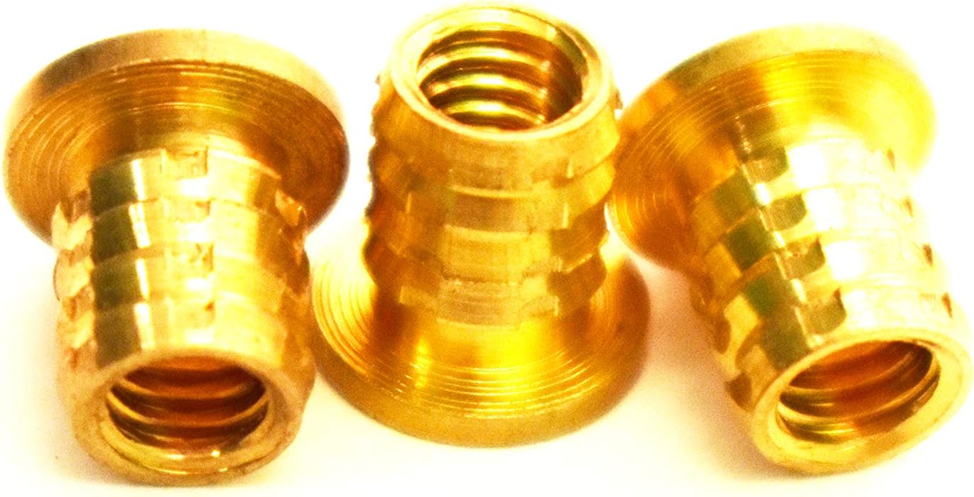 [ J&J Products ] 832 Brass Insert 10pcs, 8mm OD, 8 mm