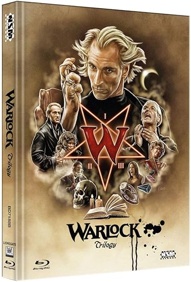 Warlock Trilogy [3 Blu-ray] - uncut - auf 250 StÃ¼ck limitiertes Mediabook Cover B [Limited Edition]