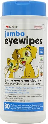 Petkin Jumbo Eye Wipes - Brand Petkin view 1