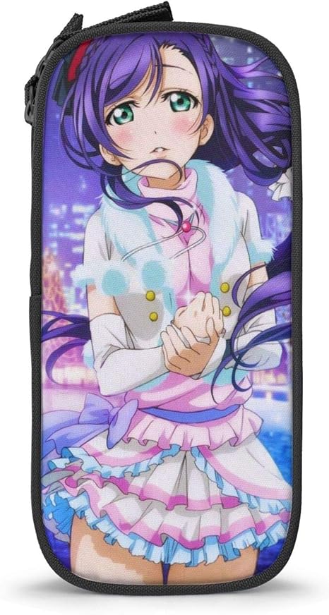 Amazon Co Jp ラブ ライブ 東條 希 ペンケース 鉛筆ケース かわいい 大容量 筆の袋 収納バッグ 多機能 筆箱 文具収納 ポーチ ペンシルケース 化粧ポーチ ペン袋 小銭入れ 洗面用具バッグ 軽量 通学 小学生 学生 子供 誕生日 入学ギフト グッズ Black ホーム キッチン