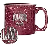 Rico Industries NHL Hockey Colorado Avalanche Tribute 12oz Laser Engraved Campfire Mug