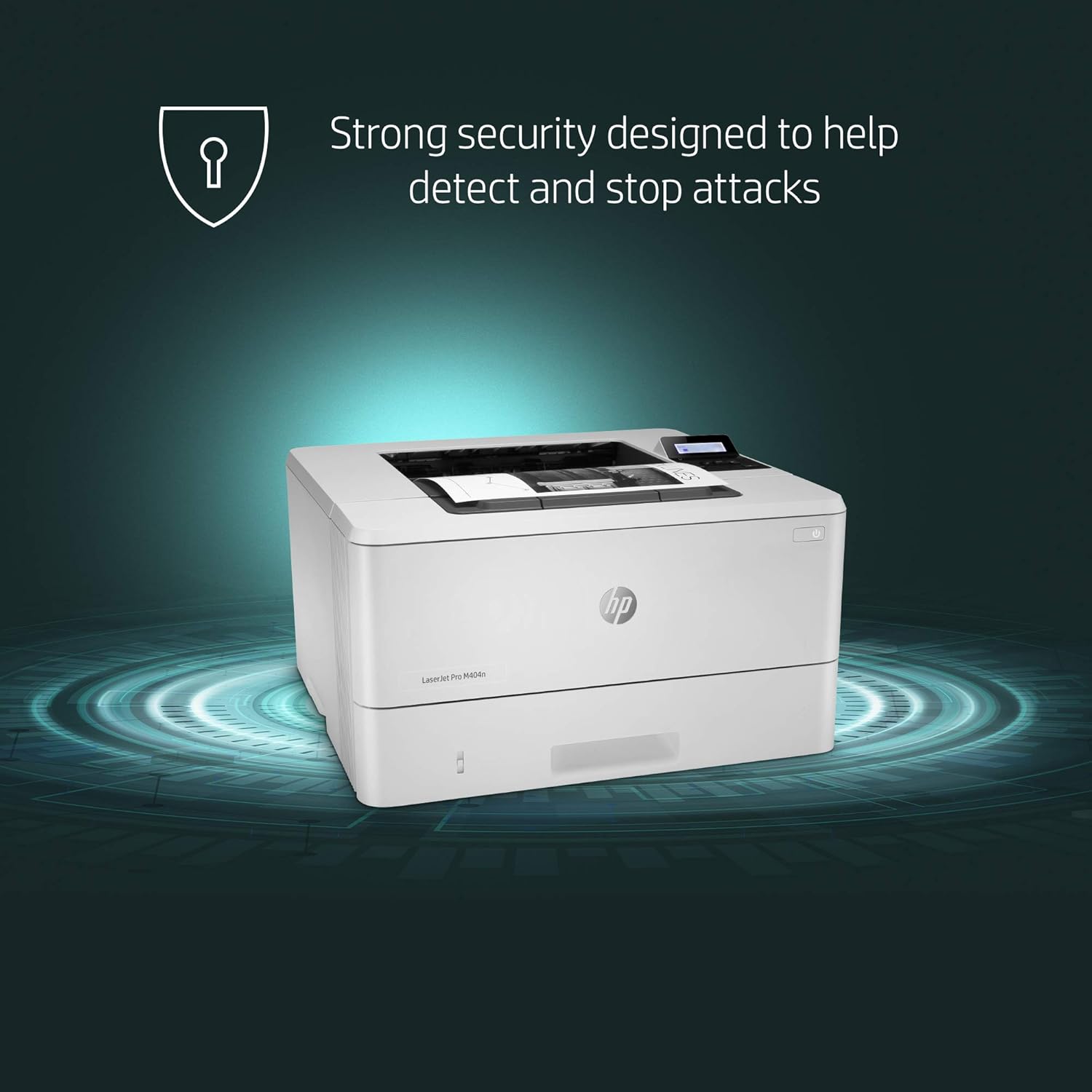 HP LaserJet Pro M404n Laser Printer with Built-in Ethernet & Security Features, Works with Alexa (W1A52A): Electronics