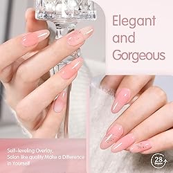 SHOYUM Icy Jelly Nude Pink Gel Nail Polish Set of 6