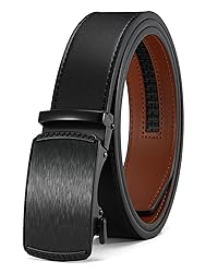CHAOREN Mens Belt Leather Ratchet Belt