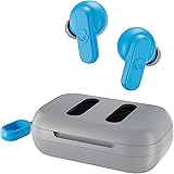 Skullcandy Dime True Wireless In-Ear Bluetooth Earbuds Compatible with iPhone and Android / Charging Case and Microphone / Gr