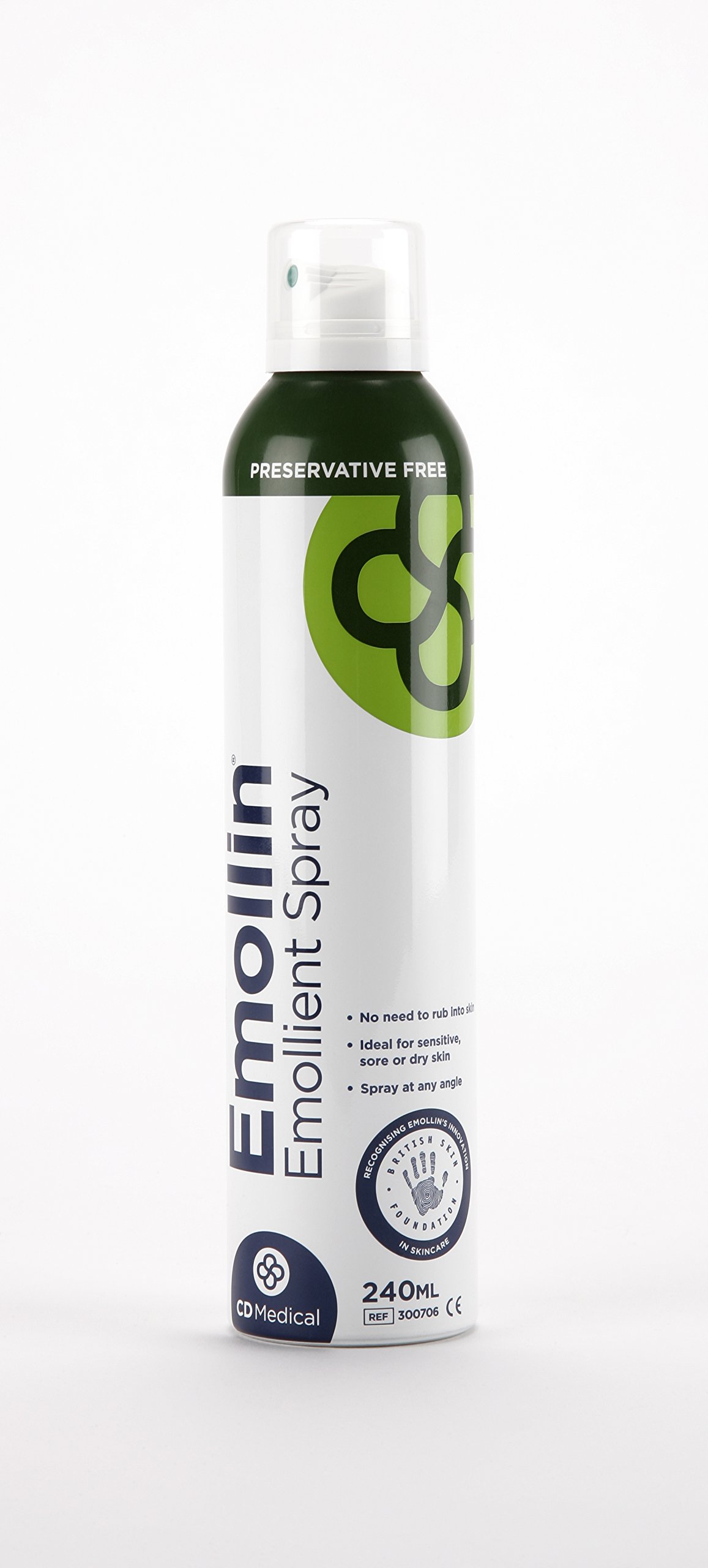 Emollin 50/50 Emollient Spray --- Moisturises & Protects Skin from Irritation and Soreness - 240ml