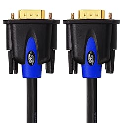 SHD VGA Cable, VGA to VGA HD15 Monitor Cable for PC
