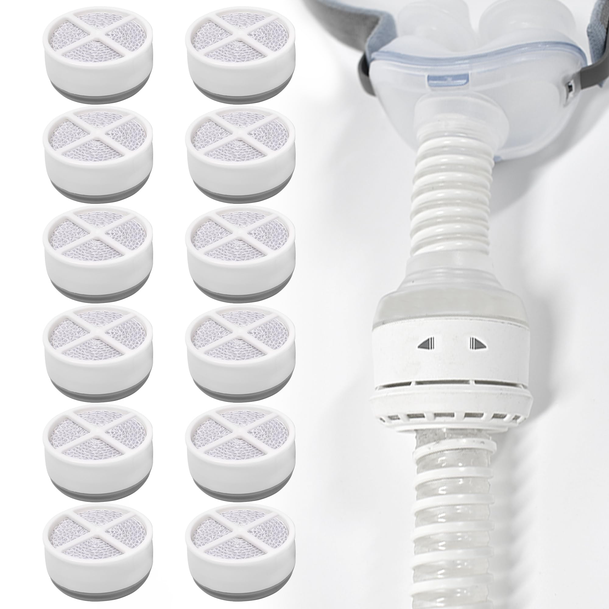 Photo 1 of 12PCS Humi Dx(Plus) Supplies Compatible with AirMini, Humidifier Accessories Compatible with AirMini and N20 Connector, Relief The Problem of Dryness, Included Humidifier ONLY, Plus