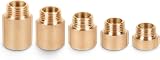 HYDROBIL 1/2" BSP 15mm Extension Nipple Solid Brass Plumbing Fitting 10 Bar 95°C view 3
