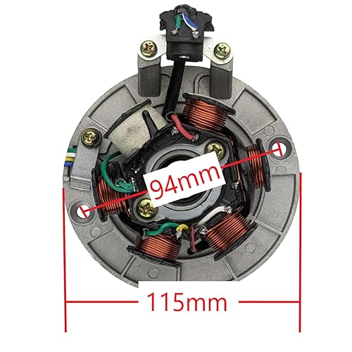 Magneto Stator 6 Coil For Roketa Sunl Taotao 50Cc 90Cc 110Cc - Foto 4
