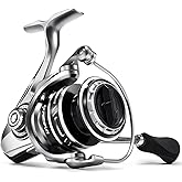 Piscifun NautiX Spinning Reel, Aluminum Spinning Fishing Reel, CNC Aluminum Gear, 33LBs Max Drag, 8+1 Sealed BB, 6.0:1/5.4:1 Gear Ratio, Smooth Powerful Freshwater Saltwater Reel