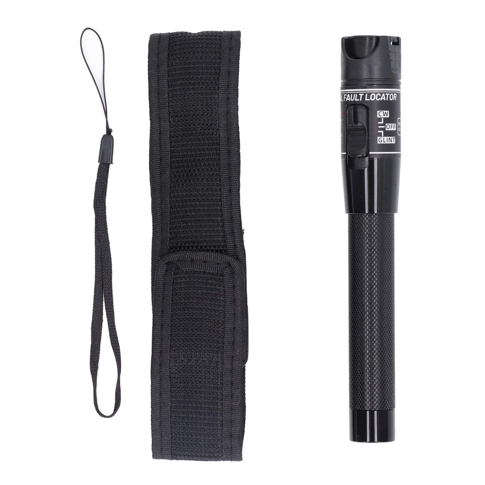 Visual Fault Locator, 60MW 60KM VFL Optical Fiber Cable Tester Meter With 2.5mm Universal Connector, Kit for FC SC ST Network Cable Test