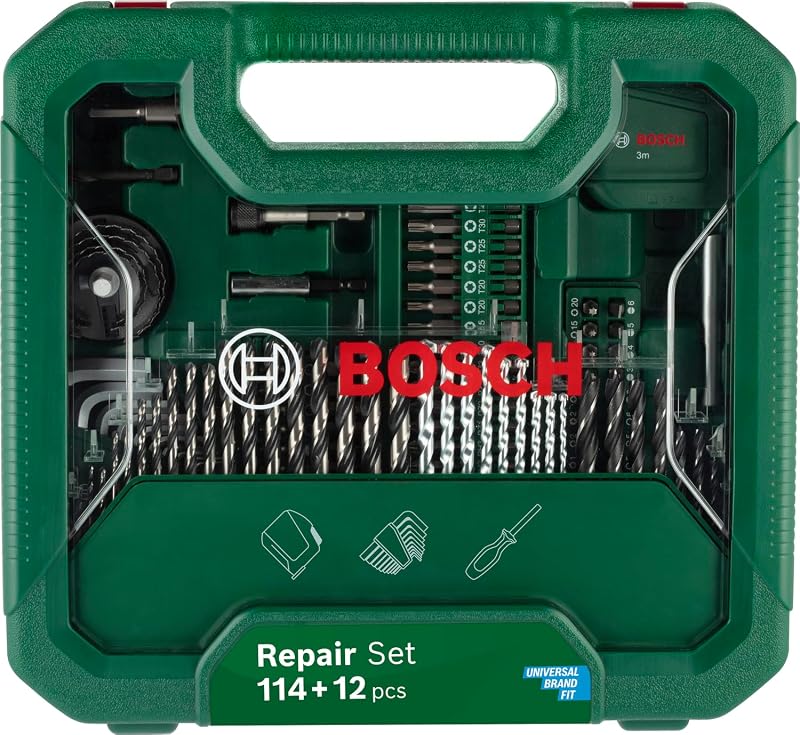 126x Reparatur-Set, 114 + 12 Teile
