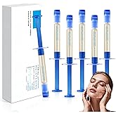 gokszeud 6PC Polypeptide Collagen Elastic Essence Cream, Micro-Molecular Collagen Anti-Wrinkle Lotion, Lifting, Firming and Anti-Aging, Reduce Fine Lines Skin-Smooth Looking Skin for All Skin Types