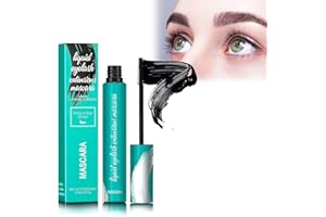 KAMGEAR Black Thrive Mascara Liquid Lash Extension,Black Mascara for Natural Lengthening and Thickening Effect,Natural No Clumping Smudging Lasting All Day-(Black 0.38 oz/10.7g)1PC.