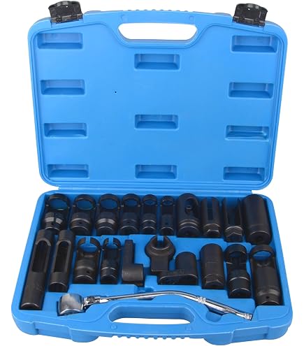 7PCS O2 Oxygen Sensor & Oil Pressure Sending Unit Master Sensor Socket Tool Kit