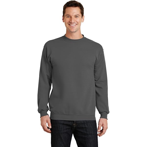 PORT and COMPANY 企業ロゴ スウェット USA Port & Company Mens Classic Crewneck Sweatshirt, L, Jet
