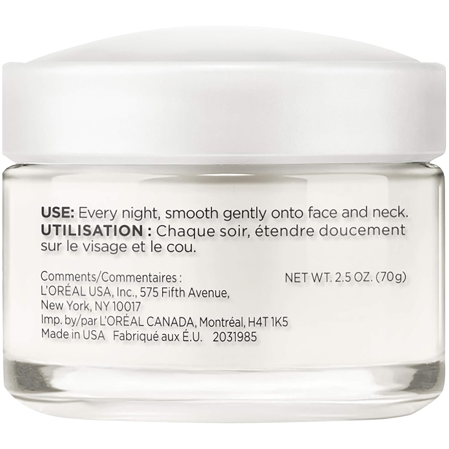 L'Oreal Paris Skin Care Age Perfect Night Cream, Anti-Aging Face Moisturizer With Soy Seed Proteins, 2.5 Oz : Facial Night Treatments : Beauty
