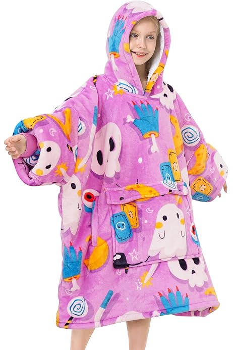 Edmonton Oilers Pajamas Leafs Wearable Blankets For Adult Youth